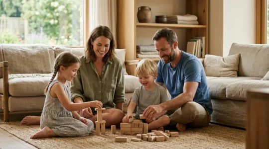 Organisation familiale sereine pendant les vacances scolaires avec des enfants